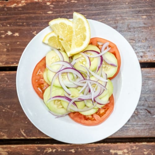 Cucumber Salad.