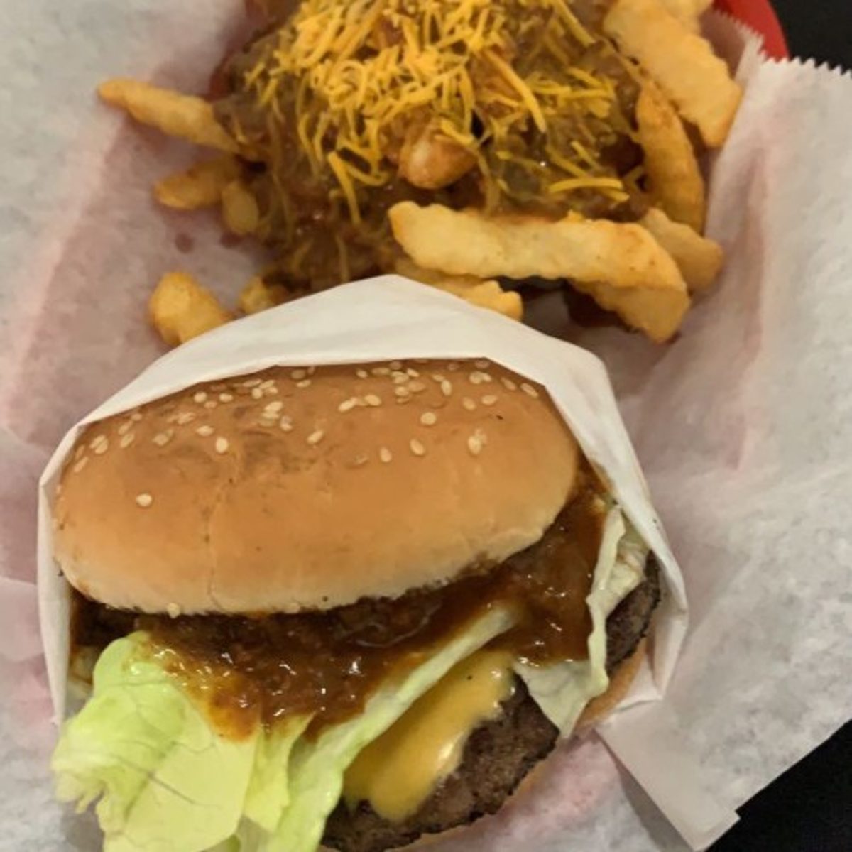 Chili Cheeseburger Combo