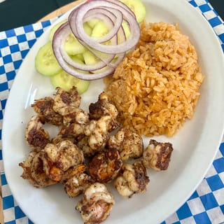  Grilled Shrimp / Camarones A La Plancha